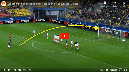 women in advertising in Orange France's World Cup Commercial